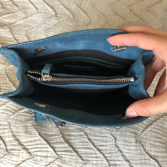 Zara mini suede tote - Picture 4 of 4